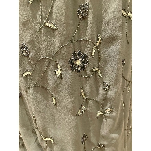 NWOT Anthropologie BHLDN Hydrangea Plymouth Wrap Dress, size 6 - Picture 10 of 16